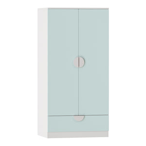 Kinderkast Sandnes kledingkast 123x60x40 cm [en.casa]