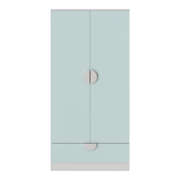Kinderkast Sandnes kledingkast 123x60x40 cm [en.casa]