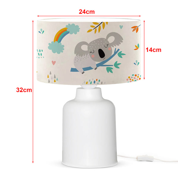 [lux.pro] Tafellamp Macclesfield bureaulamp 32 cm E27 - 5 varianten
