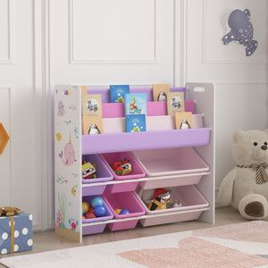 Kinderkast Rødøy open kast 78x86x27cm [en.casa]