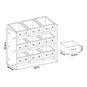 Kinderrek Boiro 59,5x65x30 cm [en.casa]