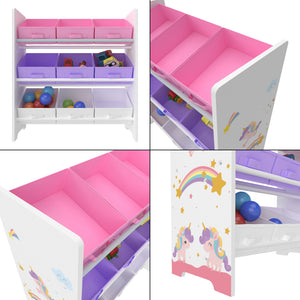 Kinderrek Boiro 59,5x65x30 cm [en.casa]