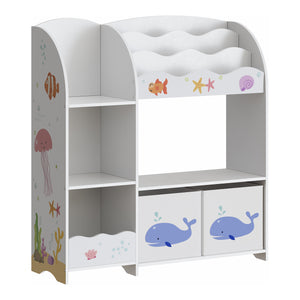 Kinderkast Lysekil open kast 100x93x30 cm [en.casa]