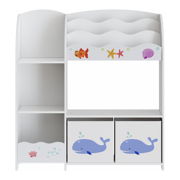 Kinderkast Lysekil open kast 100x93x30 cm [en.casa]