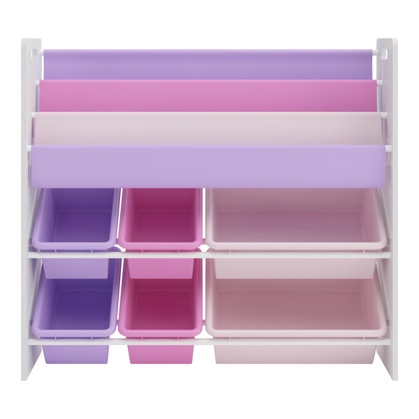 Kinderkast Rødøy open kast 78x86x27cm [en.casa]