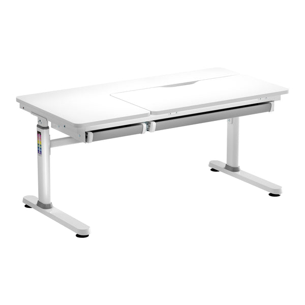 Kinderbureau Sauda in hoogte verstelbaar 54-76x120x60 cm [en.casa]