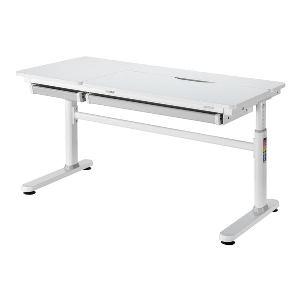 Kinderbureau Sauda in hoogte verstelbaar 54-76x120x60 cm [en.casa]