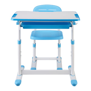 Kinderbureauset Sala kindertafel met 1 stoel [en.casa]