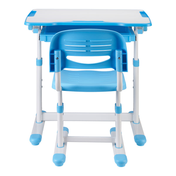 Kinderbureauset Sala kindertafel met 1 stoel [en.casa]