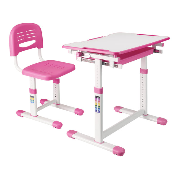 Kinderbureauset Sala kindertafel met 1 stoel [en.casa]