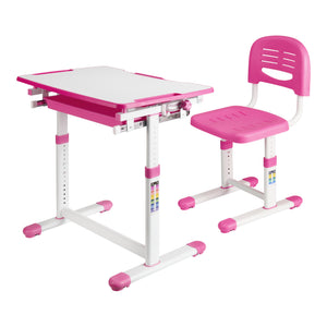 Kinderbureauset Sala kindertafel met 1 stoel [en.casa]
