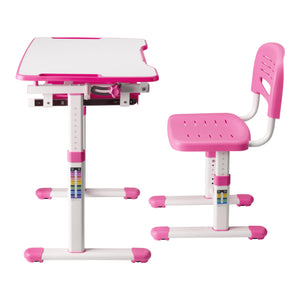 Kinderbureauset Sala kindertafel met 1 stoel [en.casa]