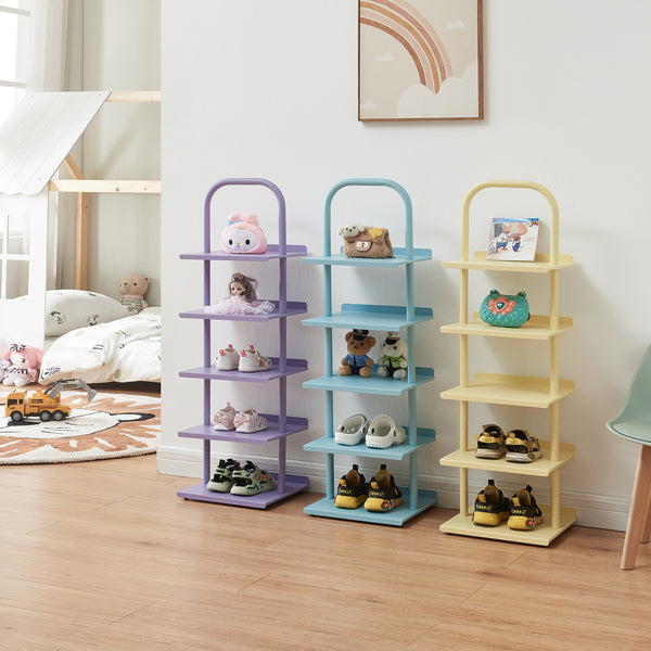 Schoenenrek Poytya voor kinderen 96x30x27 cm [en.casa]