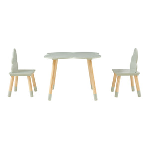 Kindertafelset Epim kindertafel met 2 kinderstoelen [en.casa]