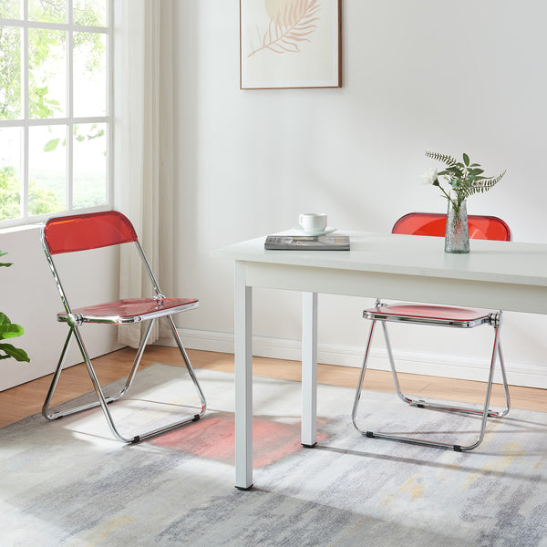 Klapstoel set van 2/4/6 Pornainen 74x46x47 cm [en.casa]