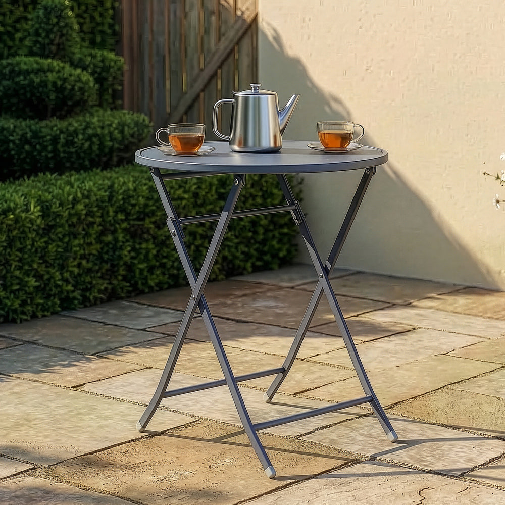 Klaptafel Sande tuintafel metaal [en.casa]
