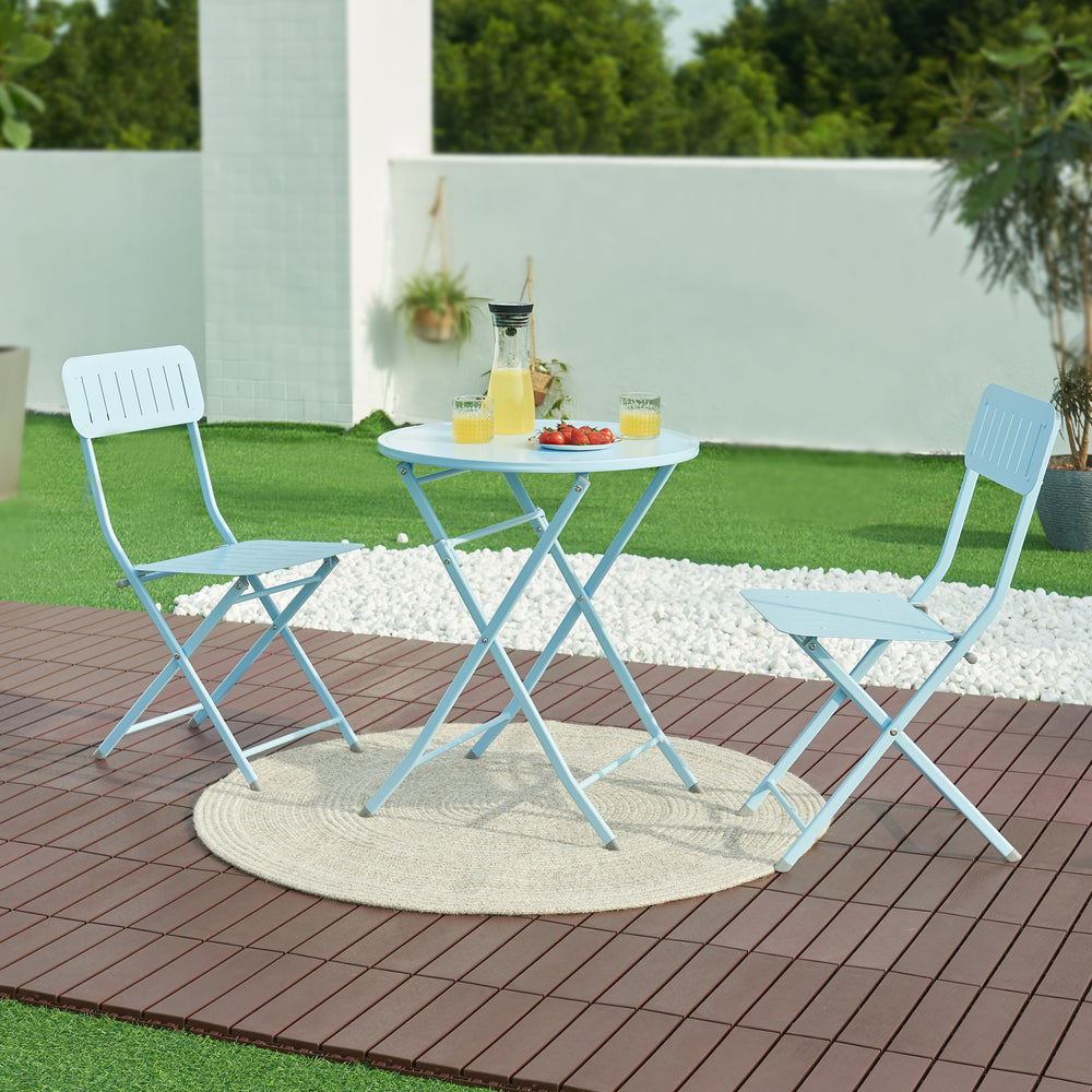 Klaptafel Sande tuintafel metaal [en.casa]