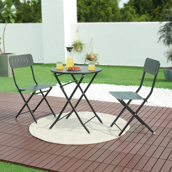Klaptafel Sande tuintafel metaal [en.casa]