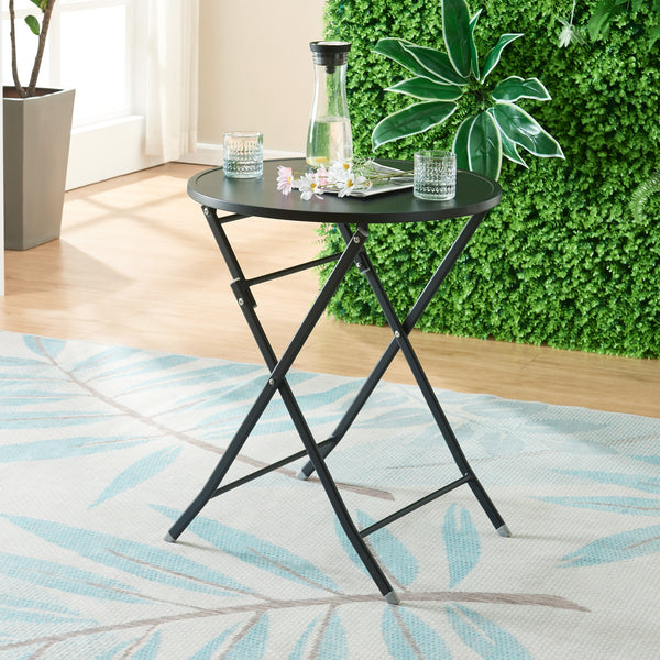 Klaptafel Sande tuintafel metaal [en.casa]