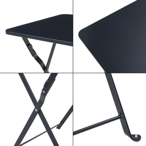 Tuintafel Vegårshei opvouwbaar 45x40x40 cm [en.casa]