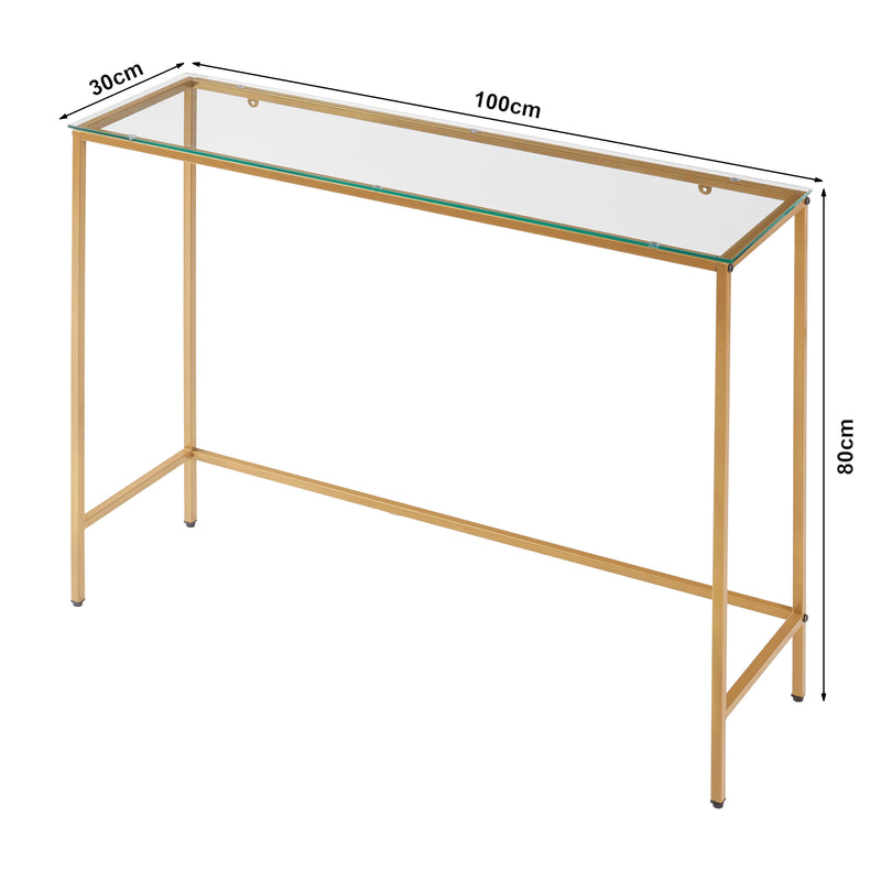 Maatschets Consoletafel Kronoby 80x100x30 cm [en.casa]