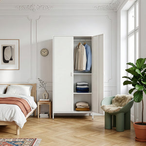 Kledingkast Esteli 2-deurs 170x80x45 cm [en.casa] 