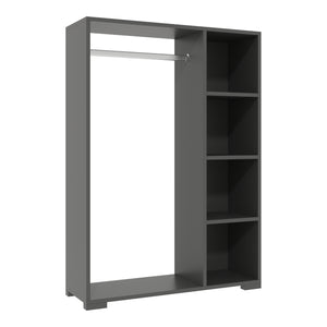 Kledingkast 123x90x30 cm Nesbyen [en.casa]