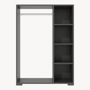 Kledingkast 123x90x30 cm Nesbyen [en.casa]