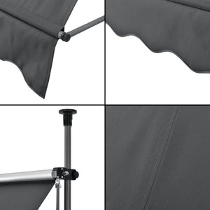 Klemluifel Stem zonnescherm [pro.tec]
