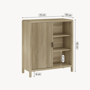 Commode Lukkodso 82x75x30 cm [en.casa]