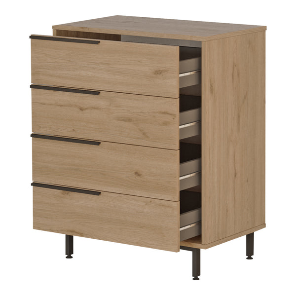 Commode Vesanto ladekast 95x75x44,5 cm [en.casa]