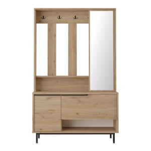 Halmeubel Vesanto halkast 178x112x35,5 cm [en.casa]