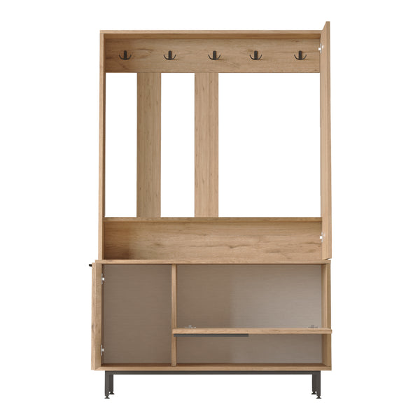 Halmeubel Vesanto halkast 178x112x35,5 cm [en.casa]