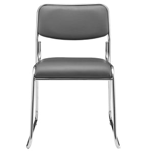 Bureaustoel 51x77x55 cm conferentiestoel set van 4 - 2 varianten