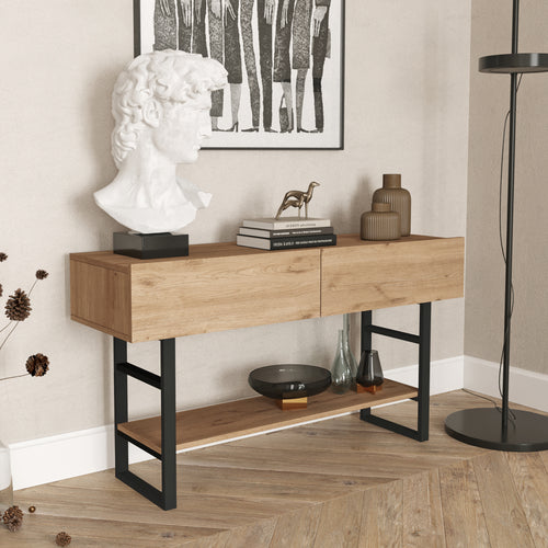 Consoletafel Lappeenranta 139x43x76cm in verschillende kleuren [en.casa] - premiumXL