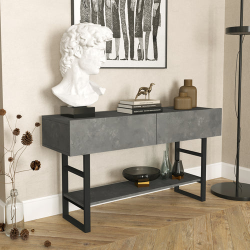 Consoletafel Lappeenranta 139x43x76cm in verschillende kleuren [en.casa] - premiumXL