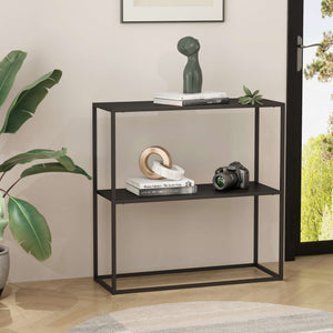Consoletafel Strömstad 80x80x26cm van staal [en.casa] - premiumXL