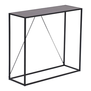 [en.casa] Console tafel Austevoll 90x30x80 cm staal - 2 varianten