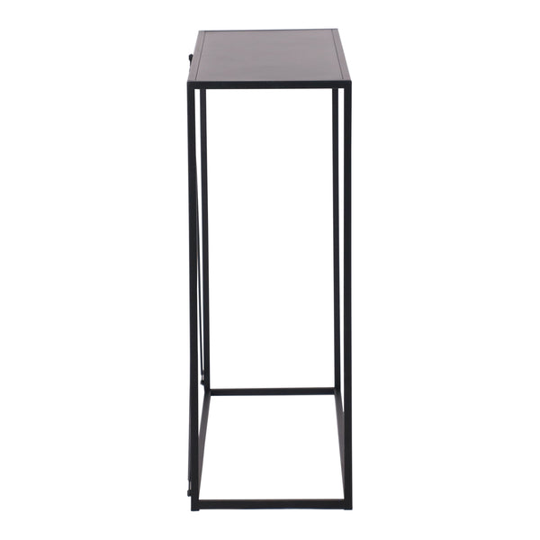 [en.casa] Console tafel Austevoll 90x30x80 cm staal - 2 varianten