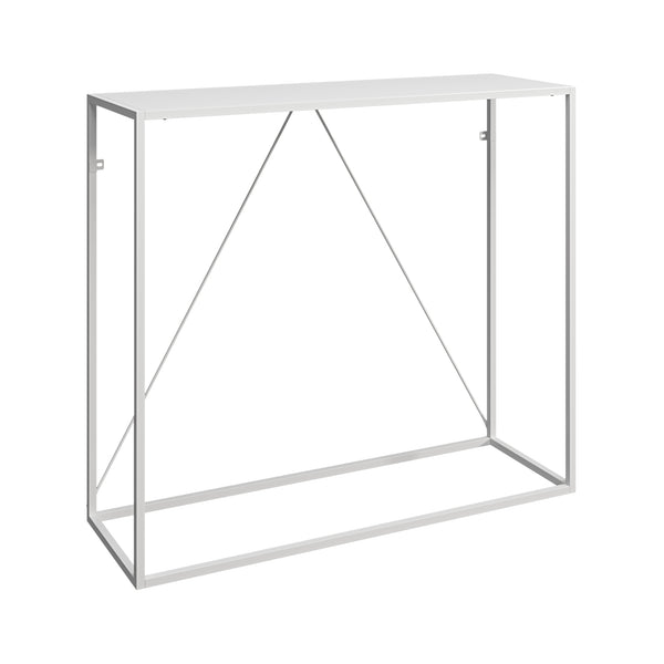 [en.casa] Console tafel Austevoll 90x30x80 cm staal - 2 varianten