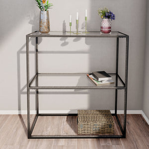 [en.casa] Console tafel sidetable Konnevesi 85x80x30 cm - 2 varianten