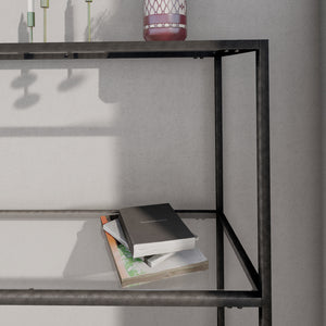 [en.casa] Console tafel sidetable Konnevesi 85x80x30 cm - 2 varianten