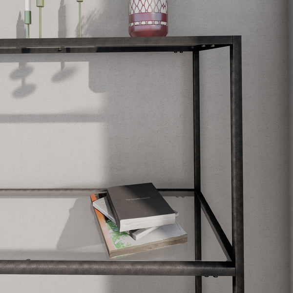 [en.casa] Console tafel sidetable Konnevesi 85x80x30 cm - 2 varianten