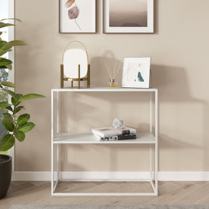 [en.casa] Console tafel Strömstad sidetable 80x79,5x26 cm - 2 varianten