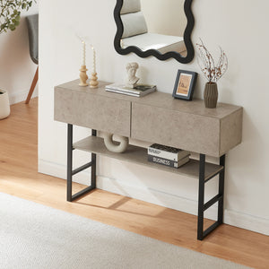 Consoletafel Varberg 120x30x75 cm [en.casa]