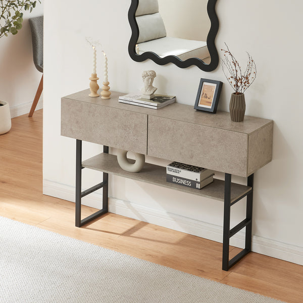 Consoletafel Varberg 120x30x75 cm [en.casa]