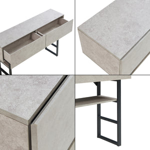 Consoletafel Varberg 120x30x75 cm [en.casa]