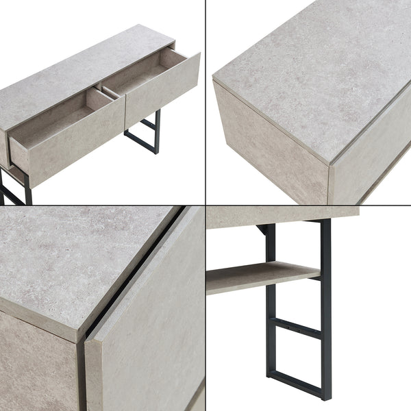 Consoletafel Varberg 120x30x75 cm [en.casa]