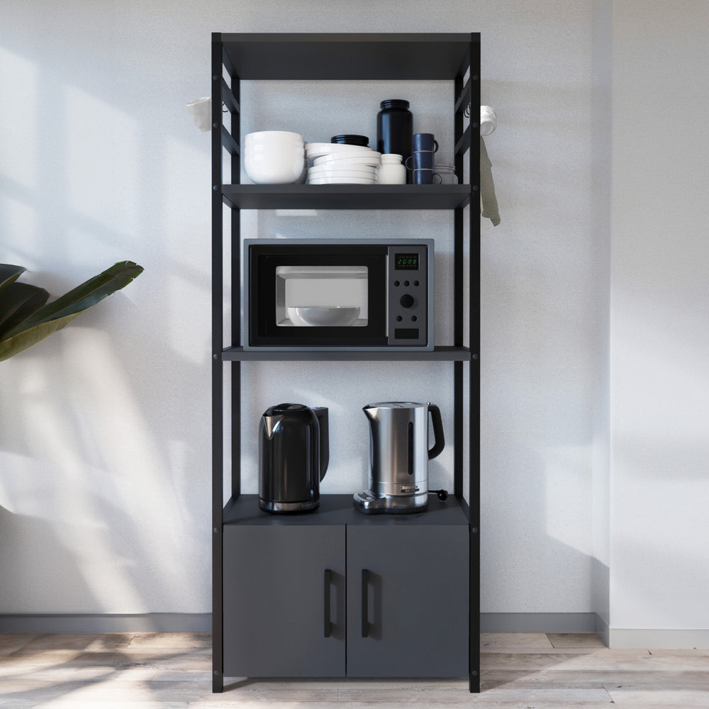 Keukenkast Arhuni 139x56x30 cm [en.casa]