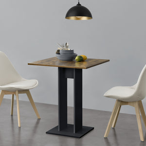 Design eettafel Lindesnes 65x65x78 cm vierkant - verschillende kleuren